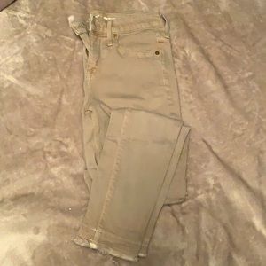 Khaki Skinny Jeans
